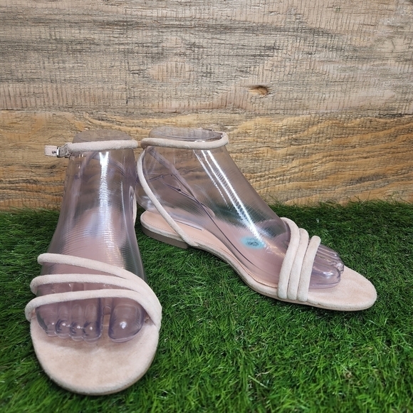 New Nude Jammin Suede Sandal SZ 6.5 - Picture 8 of 10